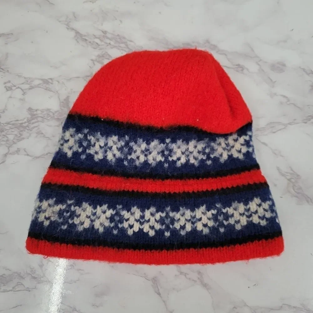 Knit Impressions Vintage Wool Beanie Toboggan Youth Toddler Size